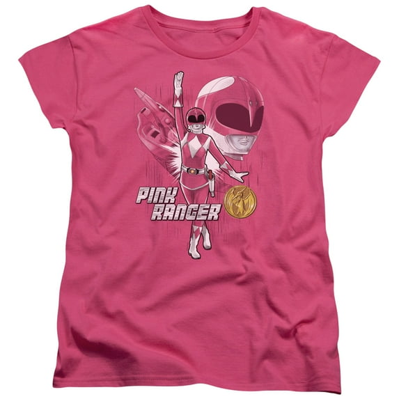 Power Rangers Pink Ranger Women's T-Shirt Hot Pink