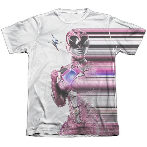 Power Rangers - Pink Streak - Short Sleeve Shirt - XX-Large