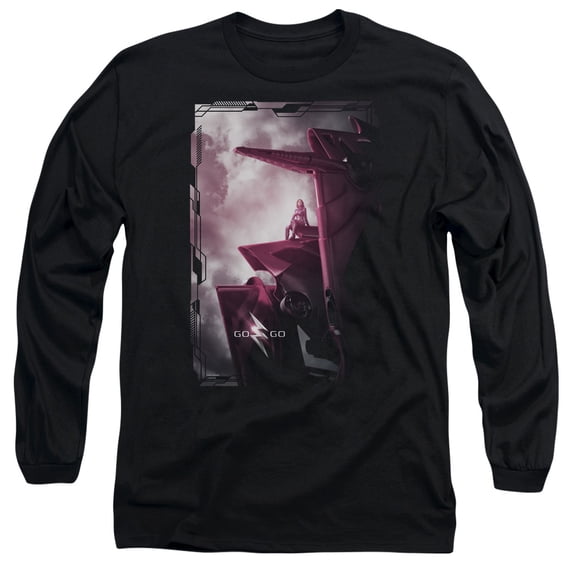 Power Rangers - Pink Zord Poster - Long Sleeve Shirt - X-Large