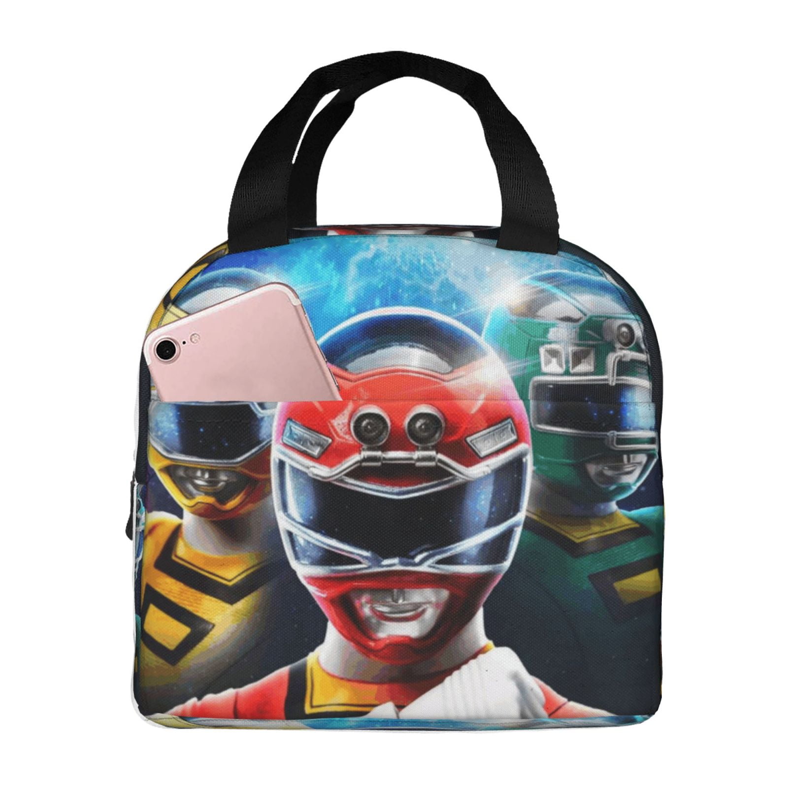 Power Rangers Portable Lunch Bag Reusable Lunch Box Insulated Thermal ...