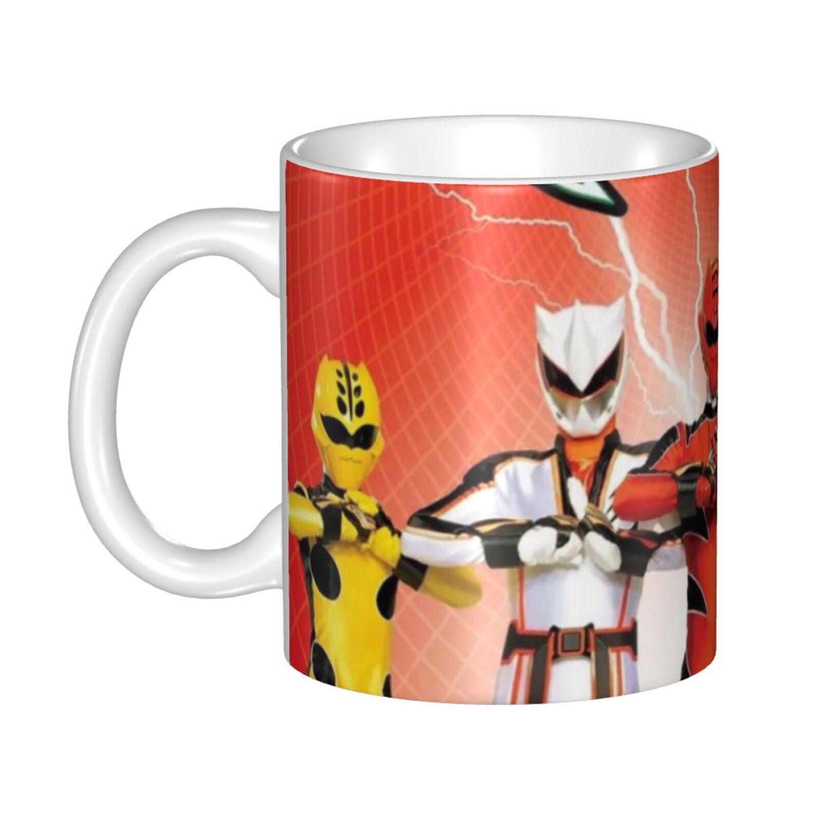 Power Rangers Poster Ceramic Mug Novelty Coffee Mug Gift Water Cup Tea ...