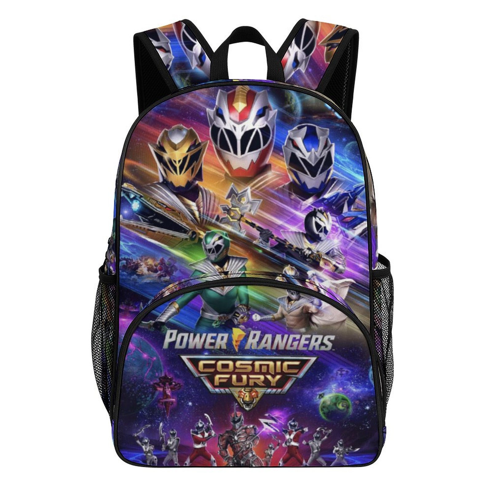 Power Rangers Poster Laptop Backpack Daypack Student Schoolbag Bookbag ...