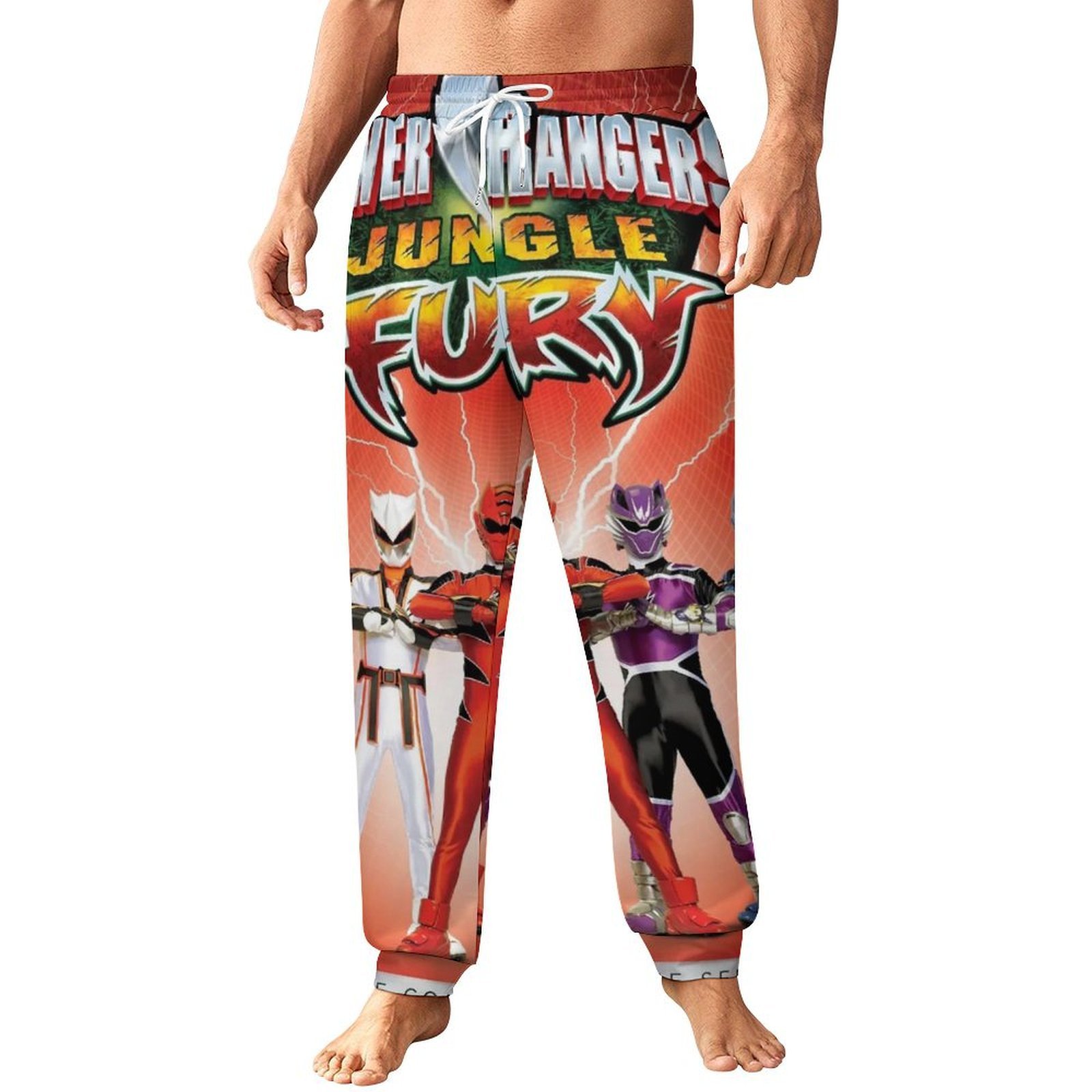 Power Ranger Pants Power Rangers Poster Men's Sweatpants Trousers 3D Printed Joggers Track ...