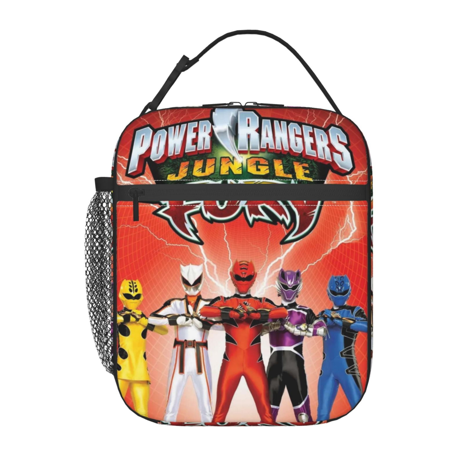 Power Rangers Poster Portable Insulated Lunch Bag Tote Bento Bag Cooler ...