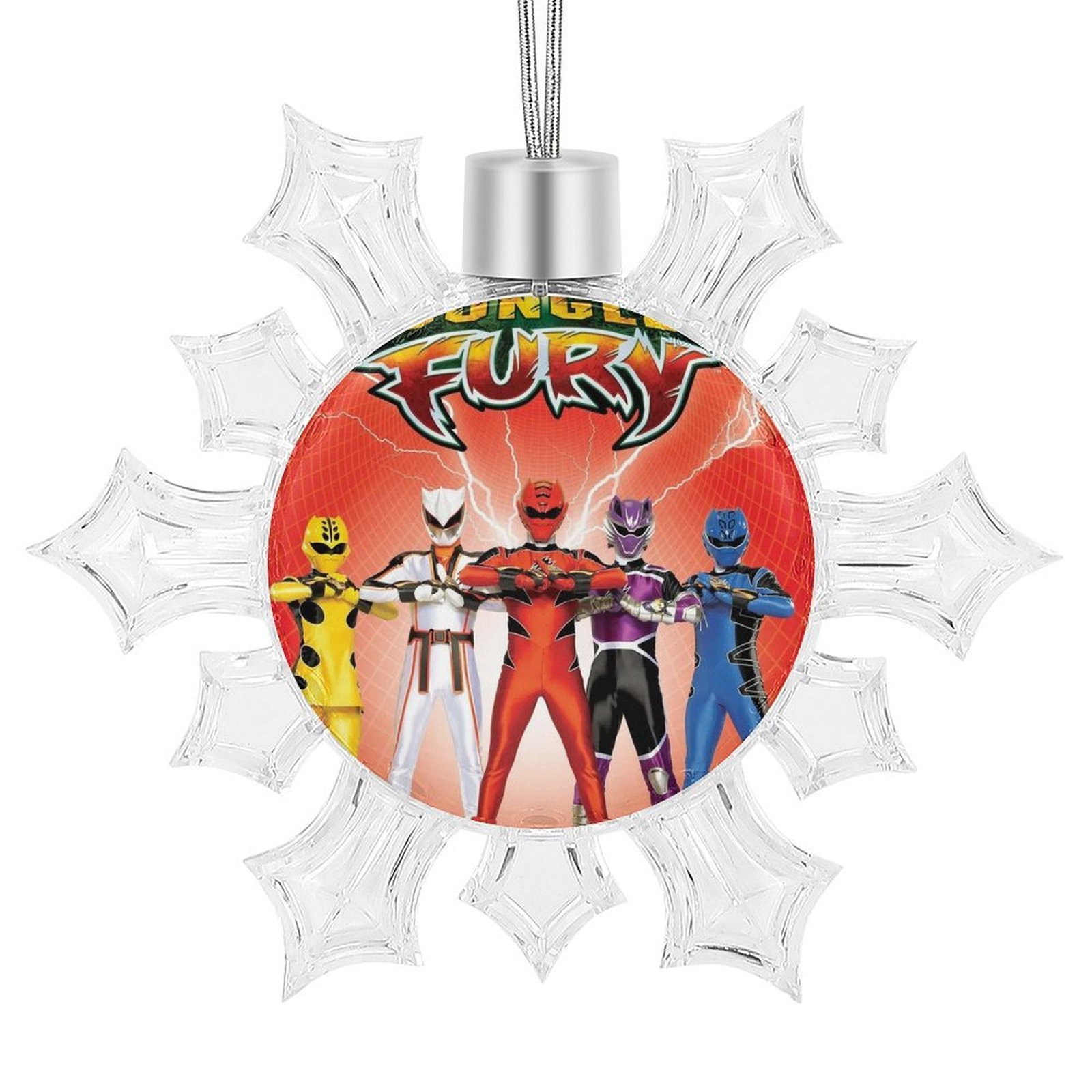 Power Rangers Tree Power Rangers Poster Snowflake Shaped Christmas Decorative Pendant ...