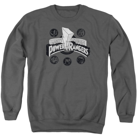 Power Rangers - Power Coins - Crewneck Sweatshirt - Medium
