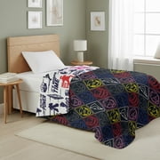 Power Rangers Power Ranger Core Quilted Throw Blanket 60x80 inches, Kids Character Bedding
