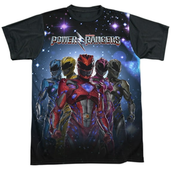 Power Rangers - Power Surge - Short Sleeve Black Back Shirt - XXX-Large