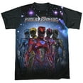 thumbnail image 1 of Power Rangers Power Surge Unisex Adult Halloween Costume Sublimated T Shirt, 1 of 4
