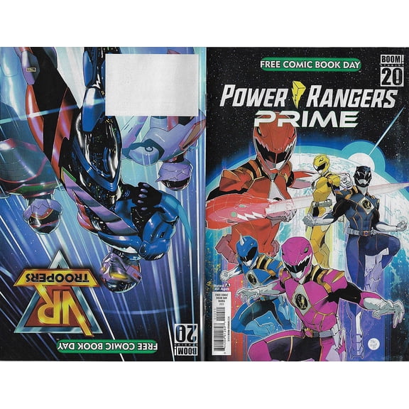 Power Rangers Prime/VR Troopers FCBD Special FCBD #2025 VF ; Boom! Comic Book