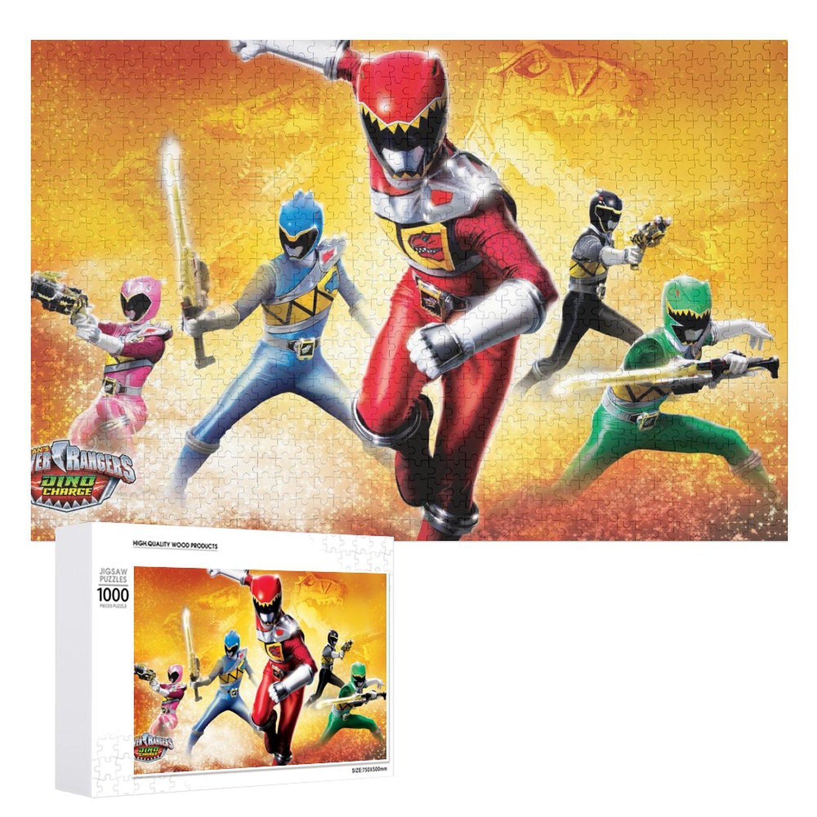 Power Ranger 25 Puzzle Power Rangers Puzzle - 1000 PCS Jigsaw Puzzle - Walmart.com