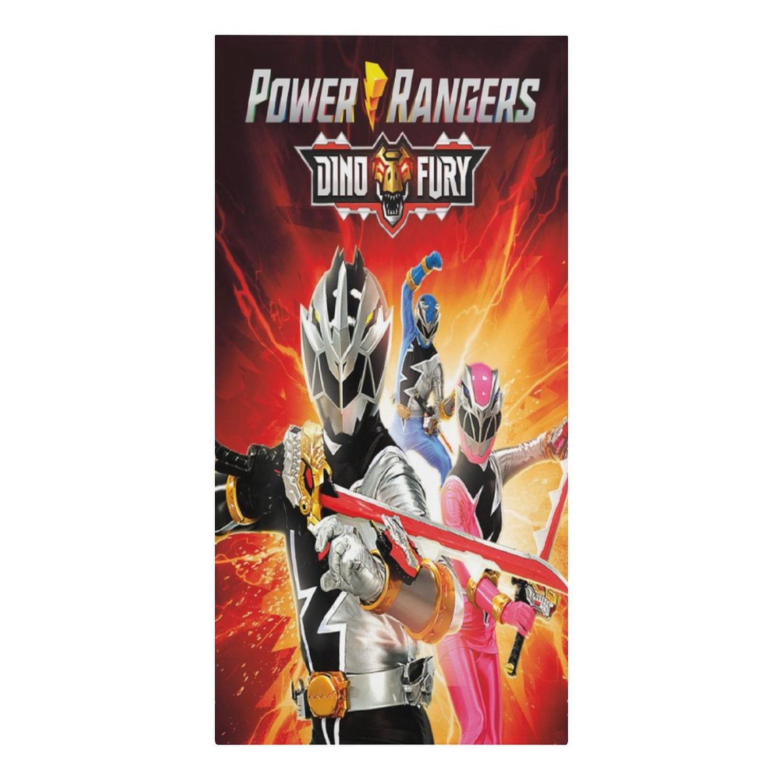 Power Rangers Quick Dry Sand Free Microfiber Beach Towel for Adults ...