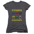 thumbnail image 1 of Power Rangers  Ranger Heads Girls Jr Grey, 1 of 2