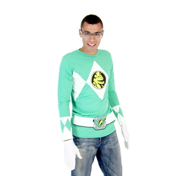 Power Rangers Ranger Long Sleeve T-Shirt & Gloves