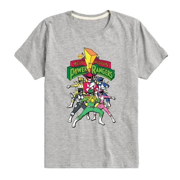 Power Rangers - Rangers Group - Boy's Short Sleeve Tee