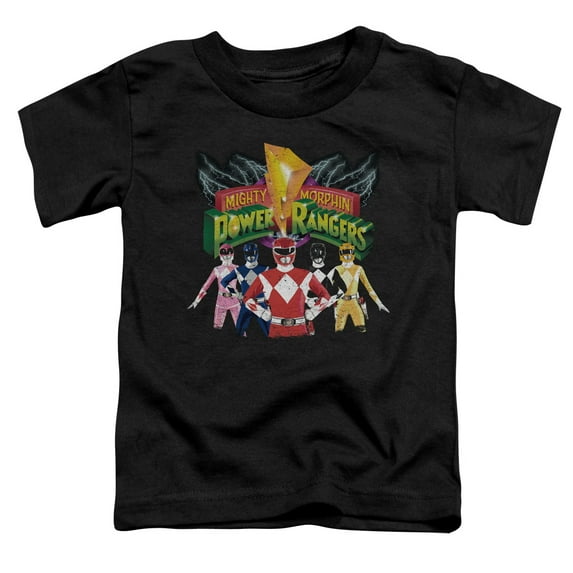 Power Rangers - Rangers Unite - Toddler Short Sleeve Shirt - 3T