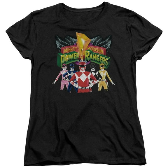 Power Rangers - Rangers Unite - Women's Short Sleeve Shirt - Large
