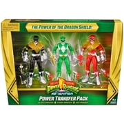 Power Rangers Re-Ignition Power Transfer Pack Action Figure 3-Pack Black, Green & Red Rangers
