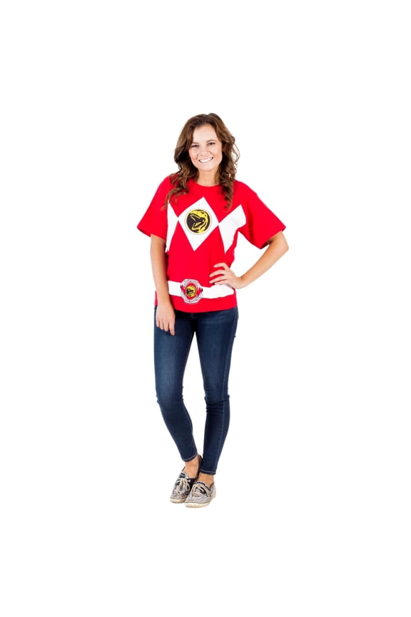 Power Rangers Red Costume T-Shirt