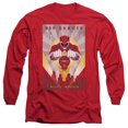 thumbnail image 1 of Power Rangers Children's Cartoon TV Series Red Ranger Adult Long-Sleeve T-Shirt, 1 of 2