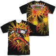 thumbnail image 1 of Power Rangers Red Ranger Burst Unisex Adult Sublimated Costume T Shirt (Front/Back), Large, 1 of 2