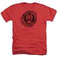 thumbnail image 1 of Power Rangers - Red Ranger - Heather Short Sleeve Shirt - Large, 1 of 2