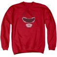 thumbnail image 1 of Power Rangers Red Ranger Mask Officially Licensed Adult Crewneck Sweatshirt, 1 of 2