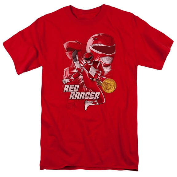 Power Rangers - Red Ranger - Short Sleeve Shirt - Medium