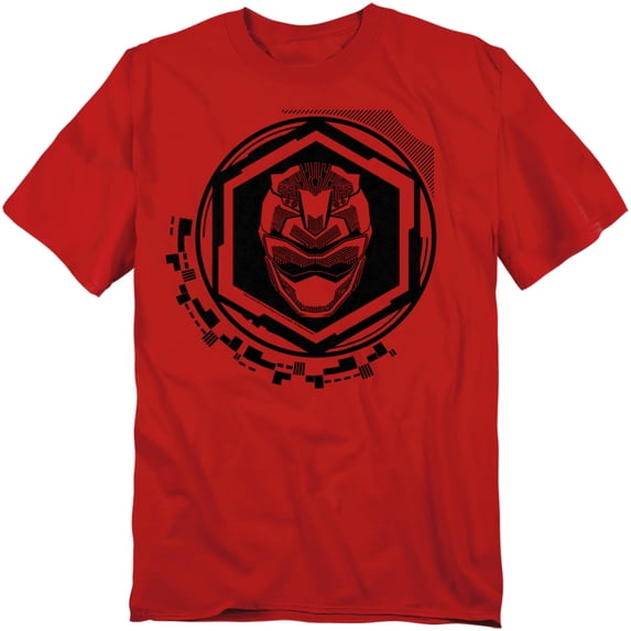 Power Rangers T-Shirt Red Ranger Unisex Graphic Tee For Men & Women Red 