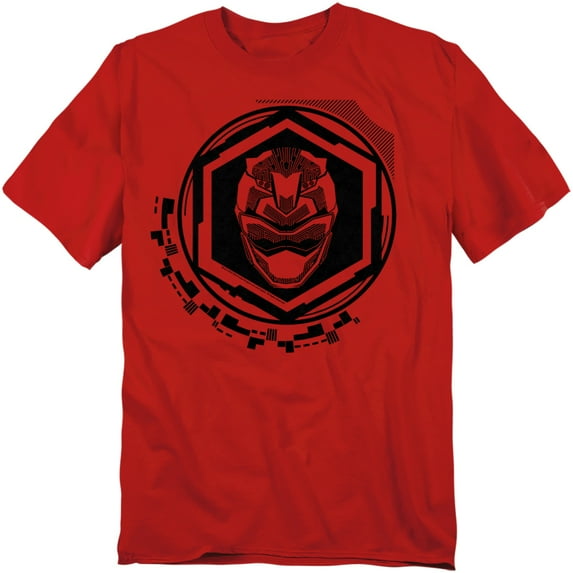 Power Rangers T-Shirt Red Ranger Unisex Graphic Tee For Men & Women Red 