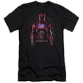thumbnail image 1 of Power Rangers Red Ranger Adult 30/1 T-Shirt Black, 1 of 2
