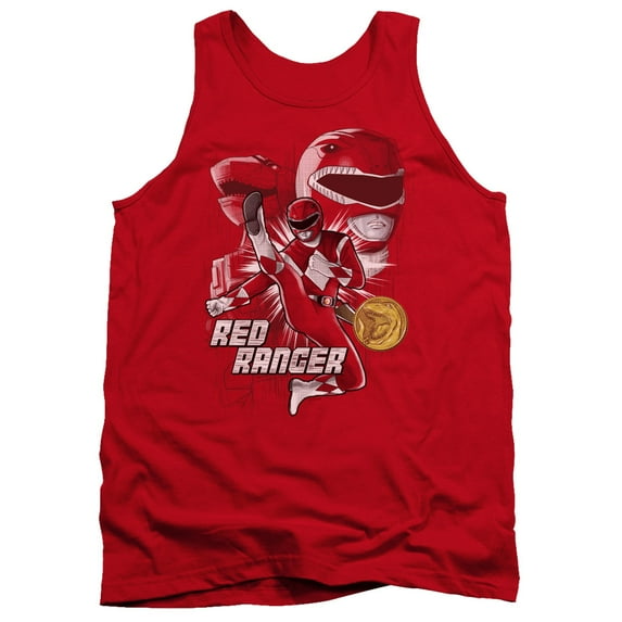 Power Rangers - Red Ranger - Tank Top - Small