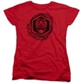 thumbnail image 1 of Power Rangers Red Ranger Women's T-Shirt Red, 1 of 1