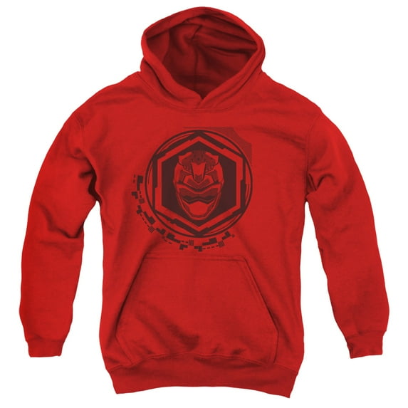 Power Rangers - Red Ranger - Youth Hooded Sweatshirt - Medium