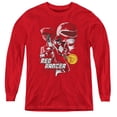 thumbnail image 1 of Power Rangers - Red Ranger - Youth Long Sleeve Shirt - X-Large, 1 of 2