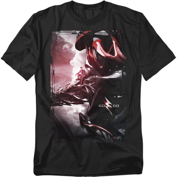 Power Rangers T-Shirt Red Zord Poster Unisex Graphic Tee For Men & Women