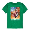 thumbnail image 1 of Power Rangers - Retro Comic Cover - Boy's Short Sleeve Tee, 1 of 4