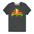 thumbnail image 1 of Power Rangers - Retro Logo - Boy's Short Sleeve Tee, 1 of 4