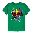 thumbnail image 1 of Power Rangers - Retro Rangers Comic - Boy's Short Sleeve Tee, 1 of 4