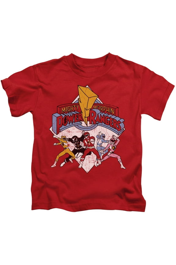 - Retro Rangers - Juvenile Short Sleeve Shirt - 4