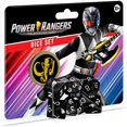 thumbnail image 1 of Renegade Game Studios Power Rangers Roleplaying Game Dice- Black 8-Piece Dice Set, Custom Dice, Power Coin, 1 of 4