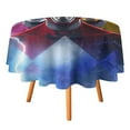 thumbnail image 1 of Power Rangers Round Tablecloth Print Decorative Table Cover Washable Table Cloths for Dining Party Picnic 50x50in, 1 of 8