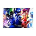 thumbnail image 1 of Power Rangers Rug, Ultra Soft Flannel Area Rug With Non-Slip Backing, Plush Memory Foam Carpet Rug For Bedroom, Living Roo,M Dining Ro,Om Playroom, Absorbent Washable Floor Mat, 1 of 7