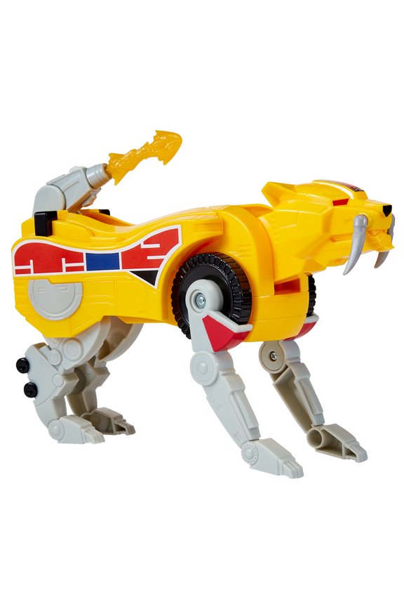 Mighty Morphin Power Rangers: Re-Ignition - Sabertooth Tiger Combinable Dinozord for kids 4+ by Playmates Toys