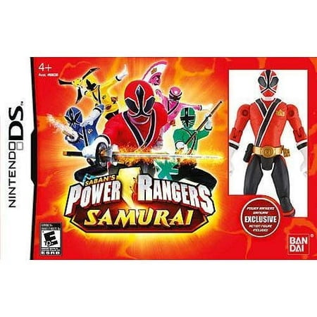 Power Rangers Samurai with Exclusive Action Figure - Nintendo DS ...