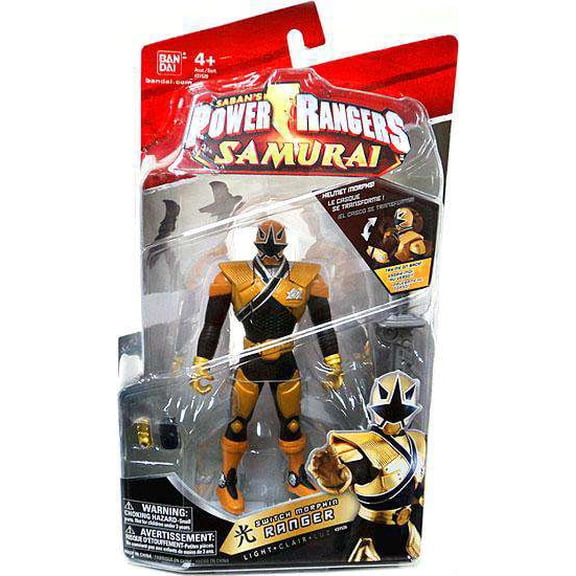 Power Rangers Samurai Switch Morphin Ranger Light 6 1/2 Action Figure