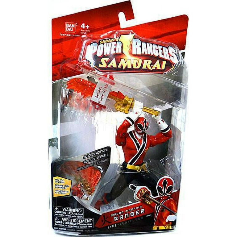 Power Rangers Samurai Switch Morphin Ranger Fire 6.5 Action