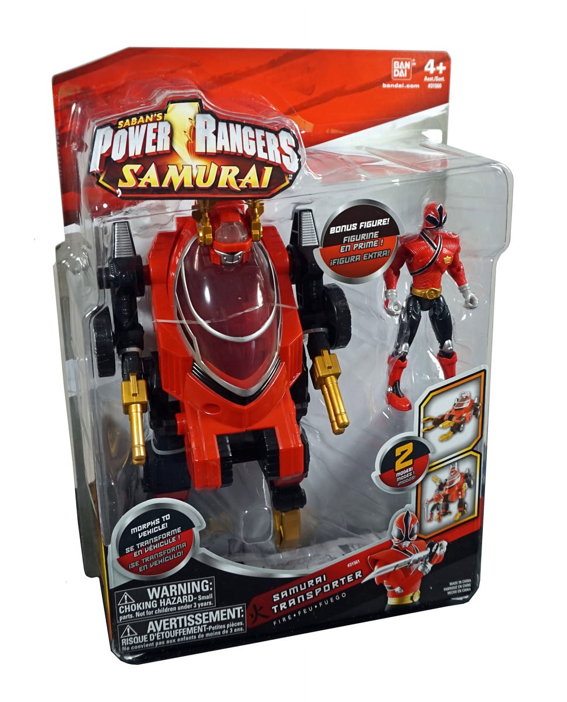 Toys　サンダーローラー、SSEXPRESS、コンボイ Power Rangers Samurai Transporter Action Figure, Morphs from Zord