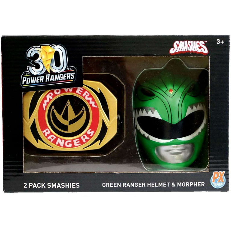 Power Rangers Smashies Green Ranger Helmet & Morpher 2-Pack