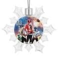 thumbnail image 1 of Power Rangers Snowflake Pendant Christmas Party Decorations Snowflake Ornaments for Winter Christmas Tree Window Decor, 1 of 6